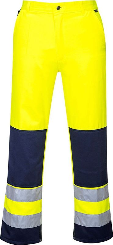 PORTWEST TX71 - Seville Hi-Vis Broek Geel/marine