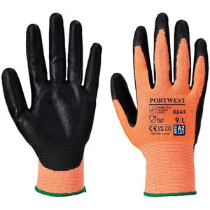 Portwest A643 Snijbestendig Handschoen, Normaal, Grootte XL, Amber