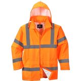 Portwest H440 Regenjas - Lichtgewicht - Waterdicht - Hi-Vis - Oranje