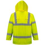 Portwest H440 Regenjas - Lichtgewicht - Waterdicht - Hi-Vis - Oranje