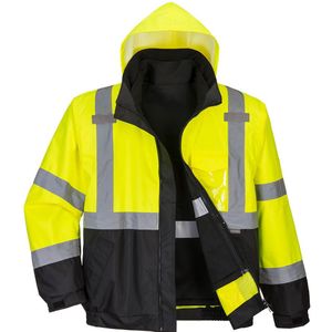 Portwest - Hi-Vis Premium S365 - Bomberjack - Geel/Zwart - 3-in-1