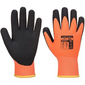 Portwest AP02 Thermo Pro Ultra Handschoen, Normaal, Grootte S, Oranje/Zwart