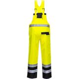 Portwest - S488 - Hoge Zichtbaarheid Regenbroek - Geel/Zwart - Ademend en Waterdicht