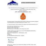 Jas - Dames - Oranje - 100% Polyester - Ademend - Vlekbestendig