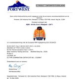 Portwest Pilotjack 3in1 Geel/zwart met reflectiestrepen Portwest PJ50