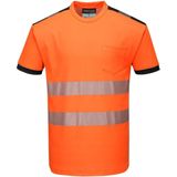 Portwest T181 - Hi-Vis Vision T-shirt - Orange zwart - R