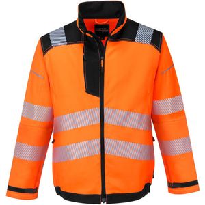 Hi-Vis Jack - Oranje - Polyester/Katoen - Reflecterende Striping