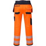 HiVisTex Pro - Werkbroek - Oranje - Polyester/Katoen - 12 Zakken