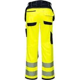 Portwest - T501 - Werkbroek - Geel/Zwart - Versterkte Inzetstukken, 12 Zakken, CE-gecertificeerd