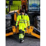 Portwest - T501 - Werkbroek - Geel/Zwart - Versterkte Inzetstukken, 12 Zakken, CE-gecertificeerd