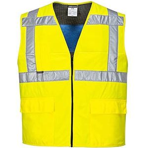 Portwest CV02 Hi-Vis Koeling Hesje, Normaal, Grootte L/XL, Geel