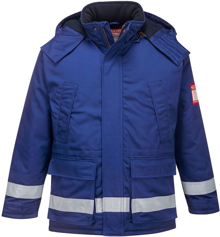 Portwest - FR59 - Winterjas - Antistatisch - Vlamvertragend - Hi-vis