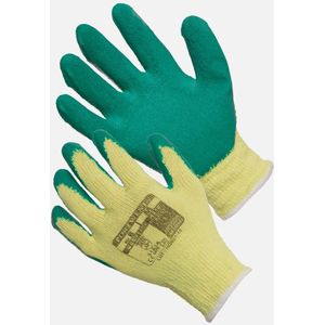 Portwest A150 Classic Latex Grip Handschoen, Normaal, Grootte L, Oranje