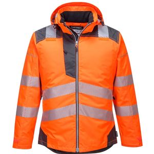 Portwest - PW3 Hi-Vis Winterjack T400 - Werkjack - Geel - Waterdicht - Koude Bescherming tot -40°C