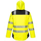Portwest - PW3 Hi-Vis Winterjack T400 - Winterjack - Geel - Waterdicht - Bescherming tot -40°C