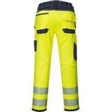 Portwest - PW3 Hi-Vis Broek - Geel - Werkbroek - Duurzaam Polyester/Katoen