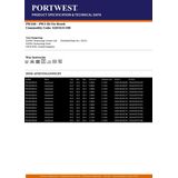 Portwest - PW3 Hi-Vis Broek - Geel - Werkbroek - Duurzaam Polyester/Katoen