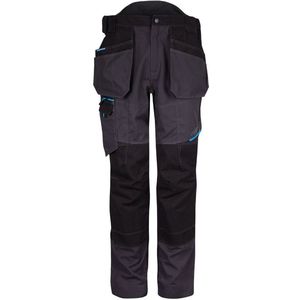 Portwest - WX3 - Werkbroek - Metal Grey - Duurzaam Polyester/Katoen, Holsterzakken, UPF 50