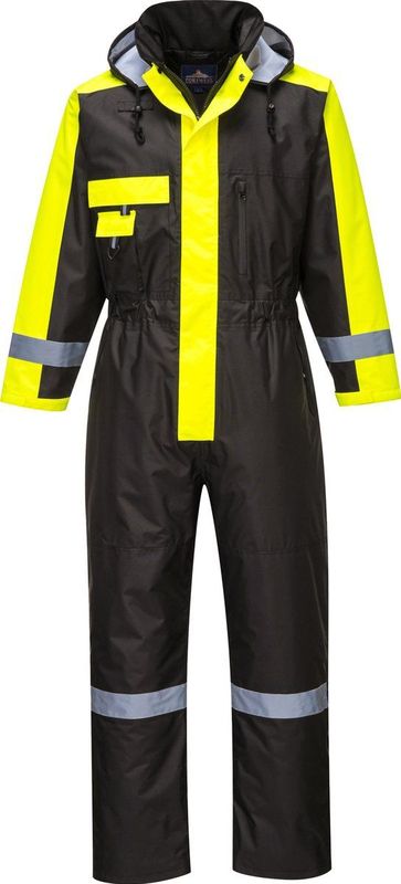 Portwest - Winteroverall S585 - Gevoerd - Waterdicht - Slijtvast Oxford Polyester - Bescherming tot -40°C