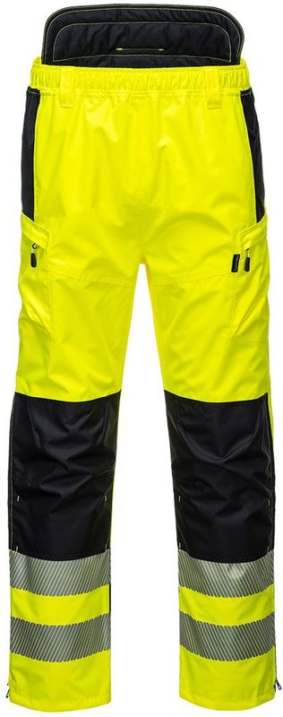 Portwest - PW3 Hi-Vis Extreme - Broek - Geel/Zwart - Waterdicht en Ademend