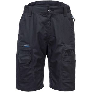 Portwest KX340 KX3 Ripstop Shorts - Zwart - Materiaal: Ripstop