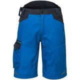 Korte Broek - Zwart - Polyester/Katoen - 7 Zakken - Stretchpanelen