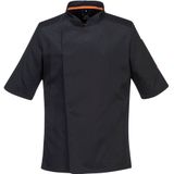 Portwest - C738 - Professionele Koksvest - Zwart - Luchtig Mesh