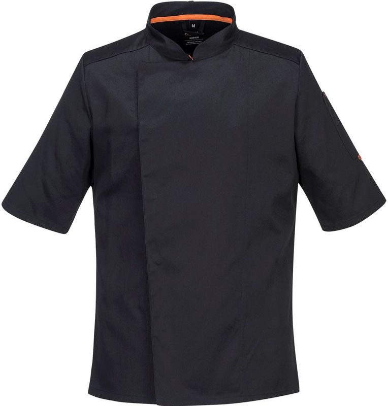 Portwest - C738 - Professionele Koksvest - Zwart - Luchtig Mesh