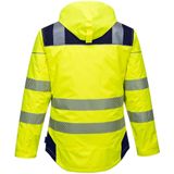 Portwest - PW3 Hi-Vis Winterjack T400 - Winterjack - Geel - Waterdicht - Bescherming tot -40°C
