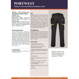 DX4 - Holstertas - Grijs metaal - Elastisch Weefsel - 16 Zakken