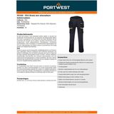 Werkbroek Portwest DX440 Stretch