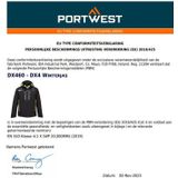 Portwest - DX4 - Winterjas - Metroblauw - Waterdicht - 5 Zakken