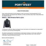 DX4 Hybride Jas - Blauw - Maat L - DX471