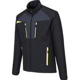 Portwest - DX480 - Base Layer Top - Zwart - Titanmill Ultra Stretch, Lichtgewicht, Ademend