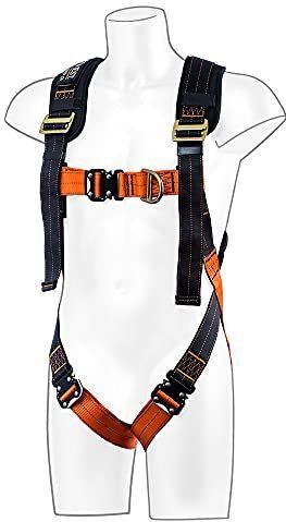 Klimgordel - Dorsale D-ring - Voorzijde D-ring - Verstelbare Punten