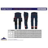 Werkbroek Stretch Blauw / - DX449