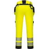 DX442 - DX4-Hi-Vis broek met afneembare holsterzakken - Geel/zwart