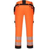 DX442 - DX4-Hi-Vis broek met afneembare holsterzakken - Geel/zwart