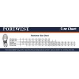Portwest - Steelite Monsal S3 WR CI HRO SRC - Werkschoen - Zwart - Leren Bovenkant