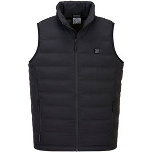 Monave Verwarmde Bodywarmer Dames Professioneel Heated Vest met 5 Grafeen Verwarmingskussen, 3 Temperatuurniveaus, Elektrische Verwarmde Kleding voor Motorvissen Skiën Buitenactiviteiten Zwart