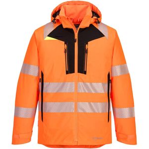Portwest - DX4 Hi-Vis Winterjack - Oranje/Zwart