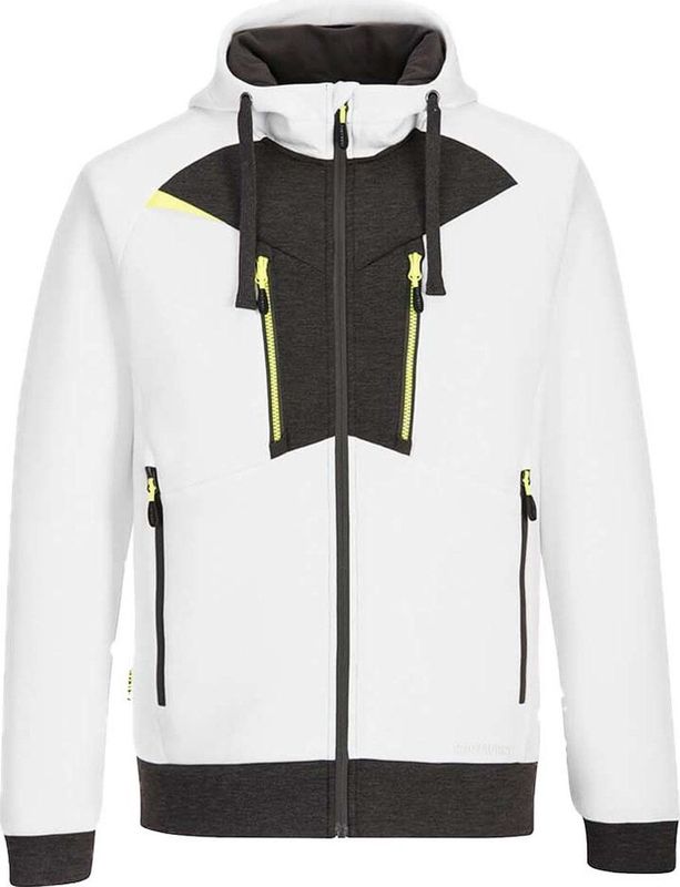 Vest met capuchon Portwest DX472 wit