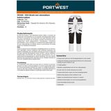 Portwest stretch schildersbroek DX440