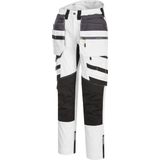 Schilders Werkbroek STRETCH Met Extra Zakken + Gratis Kniestukken WIT / DX440