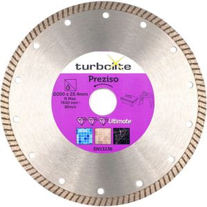 Turbolite Ultimate Preziso diamantschijf tegels 200x25,4x1,6mm
