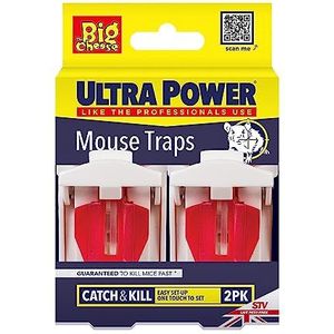 Ultra-Power-muizenvallen – dubbelpak