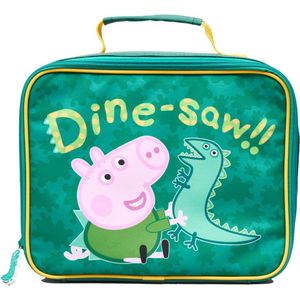 Peppa Pig  George koel lunch tasje groen