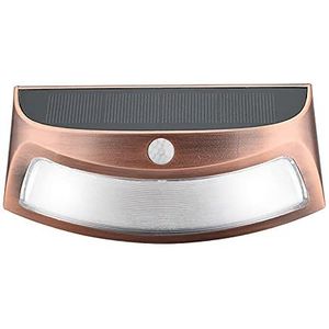 Tuinverlichting, Solar Outdoor Wall Lights, Solar Garden Lights Upgrade Sensitivity Sensor Tuin Ornamenten Buiten geschikt voor openluchtbinnentuin. (Color : Red copper)