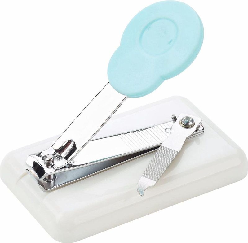 Nagelknipper - Roestvrij Staal - Inclusief Nagelvijl - Antislipvoet