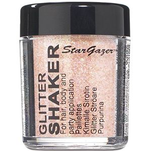 Stargazer Products Glitterstrooidoos, pastel abrikoos, per stuk verpakt (1 x 5 g)